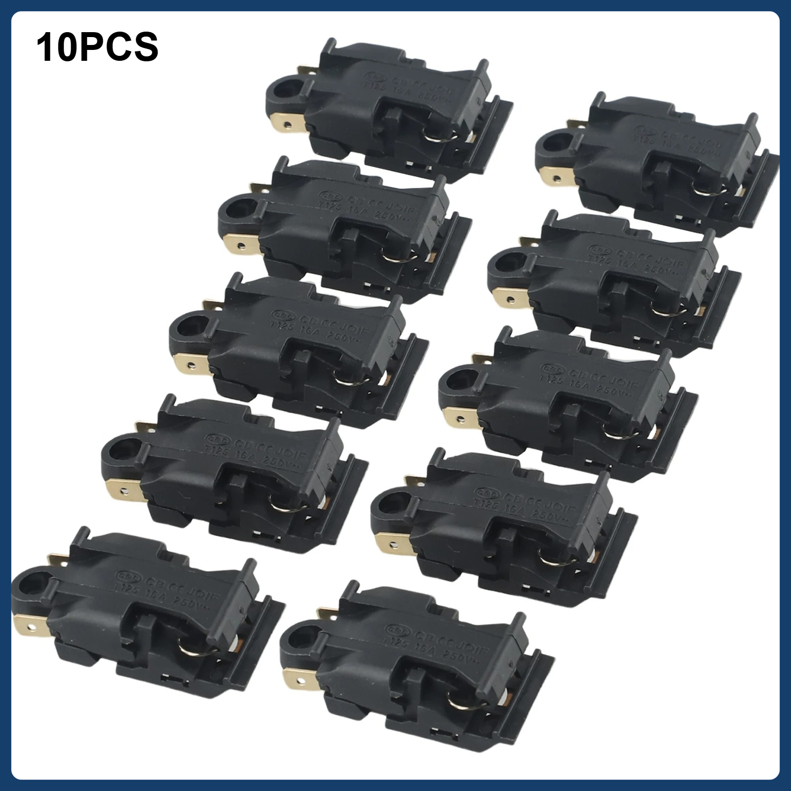 Power Tools Jb - 10pcs Electric Kettle Switch 16A 250V