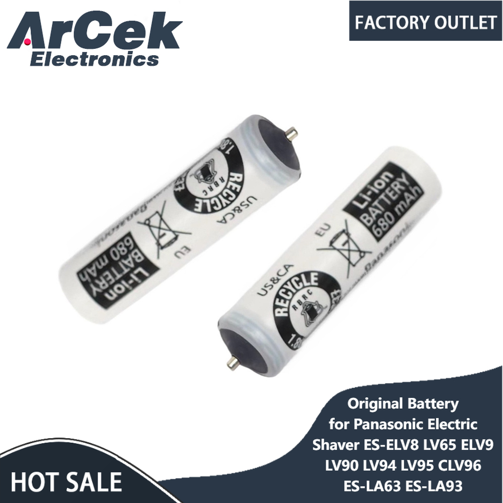 Power Tools Panasonic - Original 3.7V 900mAh Rechargeable Battery for