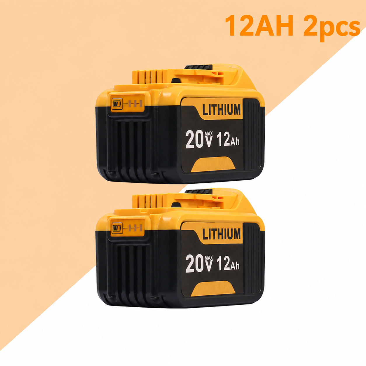 Dewalt Power Tools Xr - for Dewalt Battery 12Ah Lithium-ion Battery，20V