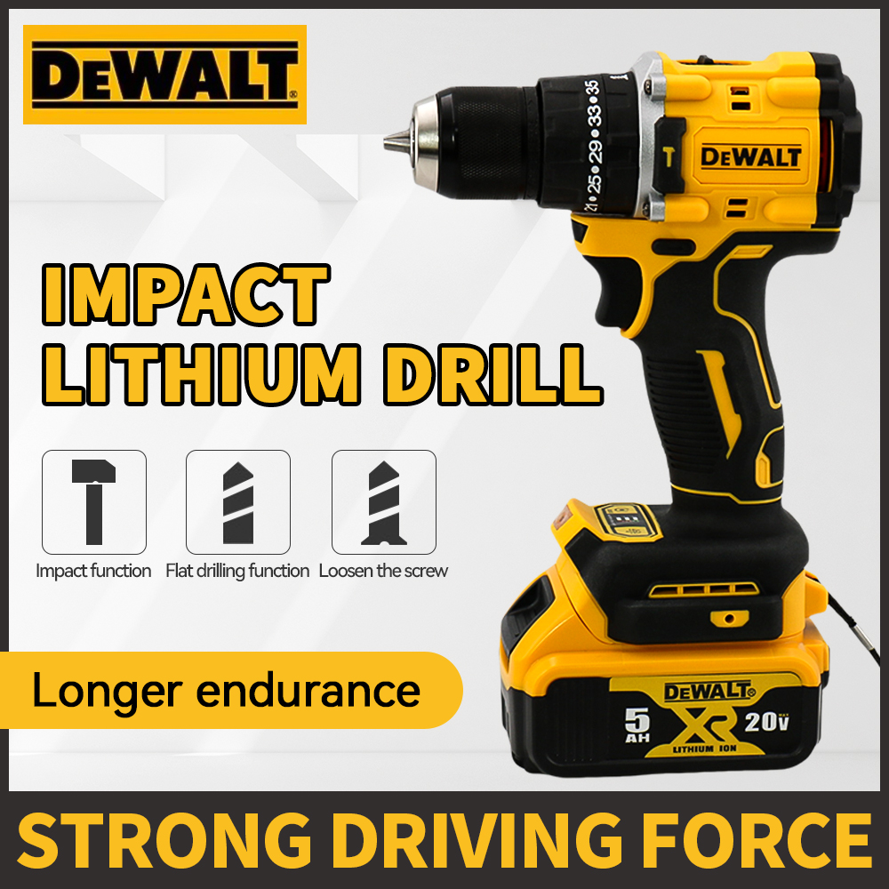 Dewalt Power Tools Xr - Dewalt DCD805 20V Cordless Impact Drill