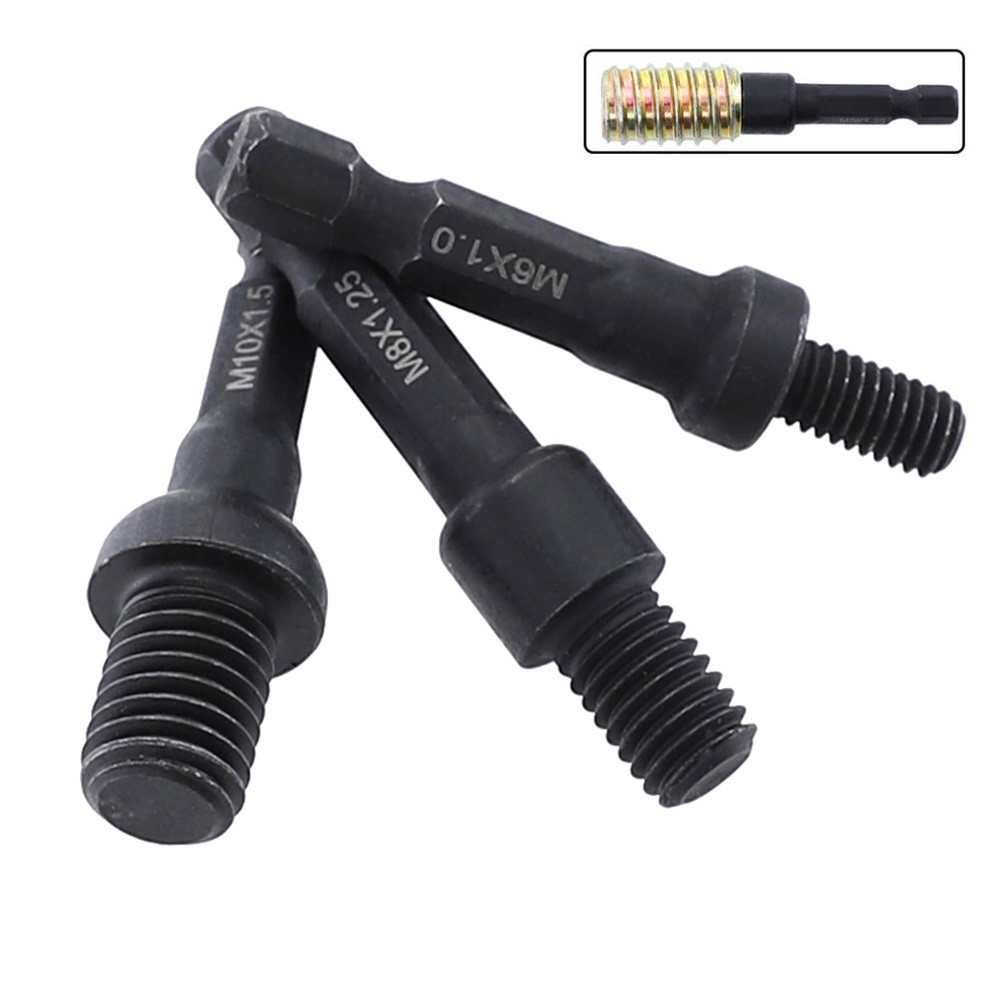 3Pcs Socket Adapter M6/M8/M10  - Einhell Power X Tools recension och pris