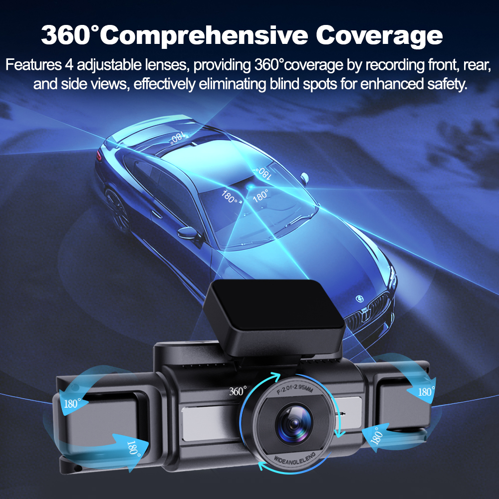 BEPOCAM 4 Channel Dash Cam 4K  - Power Tools Japan recension och pris
