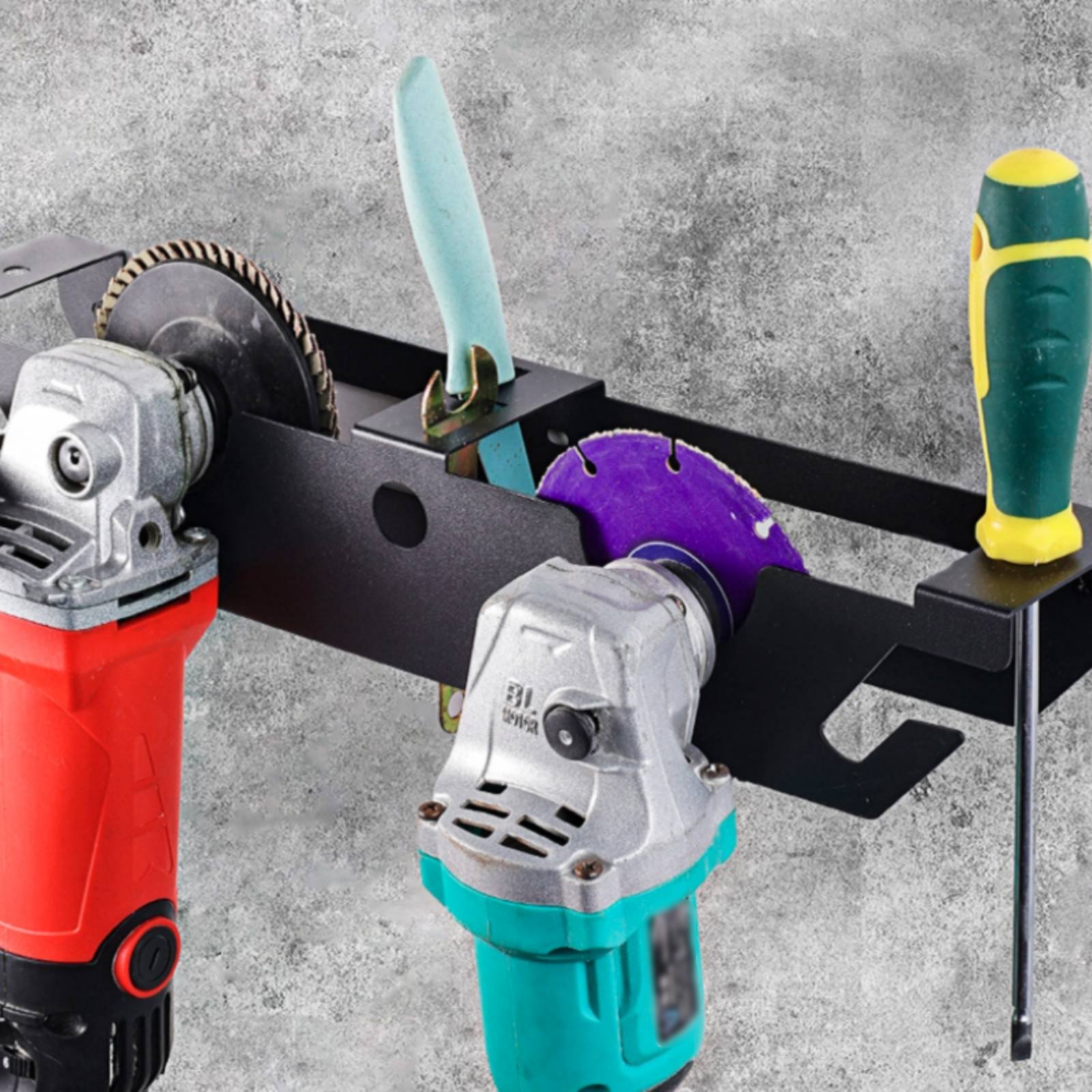 4 Bay Angle Grinder Rack Heavy - Power Tools Grinder recension och pris