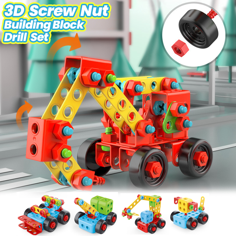 Drill Screwing Building Block  - Power Tools For Construction recension och pris