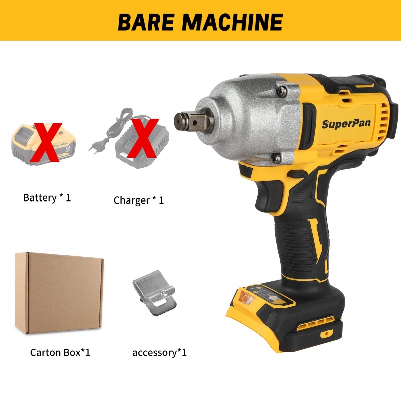 Brushless Cordless Impact Wren - Power Tools For Construction recension och pris