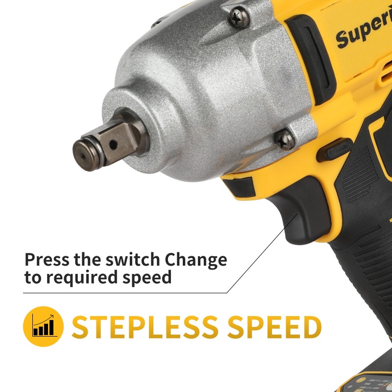 Brushless Cordless Impact Wren - Power Tools For Construction recension och pris