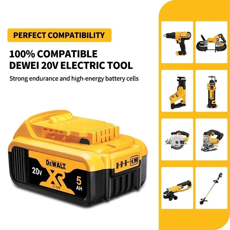 Genuine DeWALT 20V 5.0Ah High  - Dewalt Power Tools Xr recension och pris