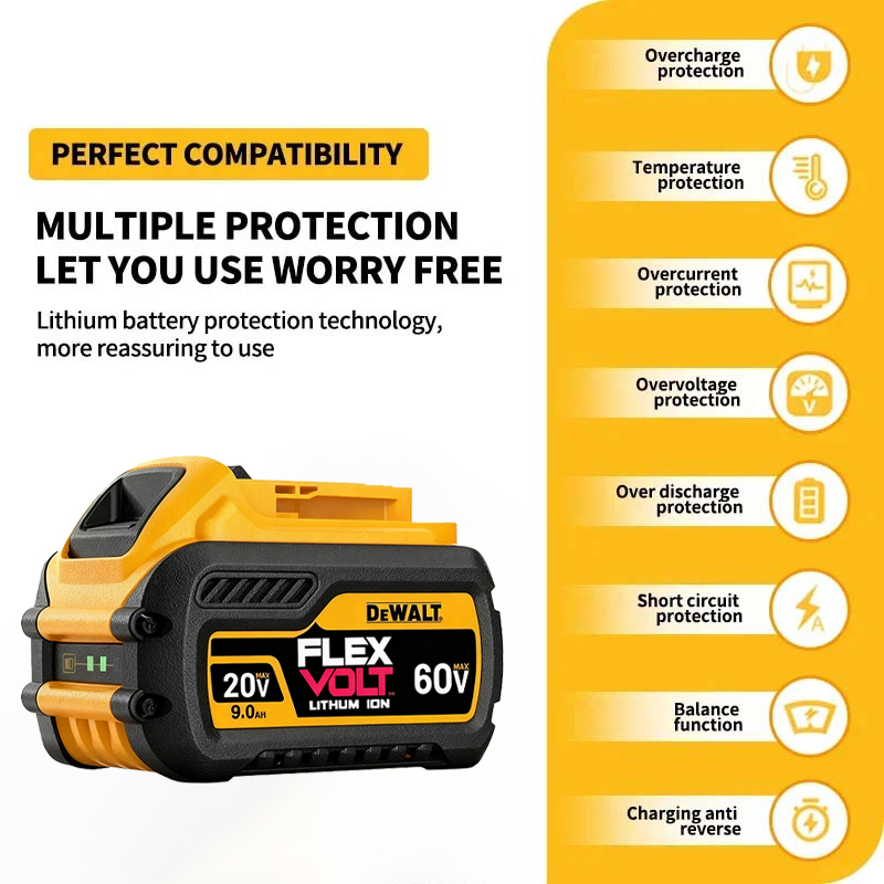 Genuine DeWALT 20V 5.0Ah High  - Dewalt Power Tools Xr recension och pris