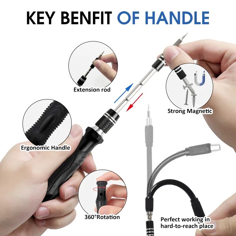 115/117 in 1 Precision Screwdr - Xiaomi Power Tools recension och pris