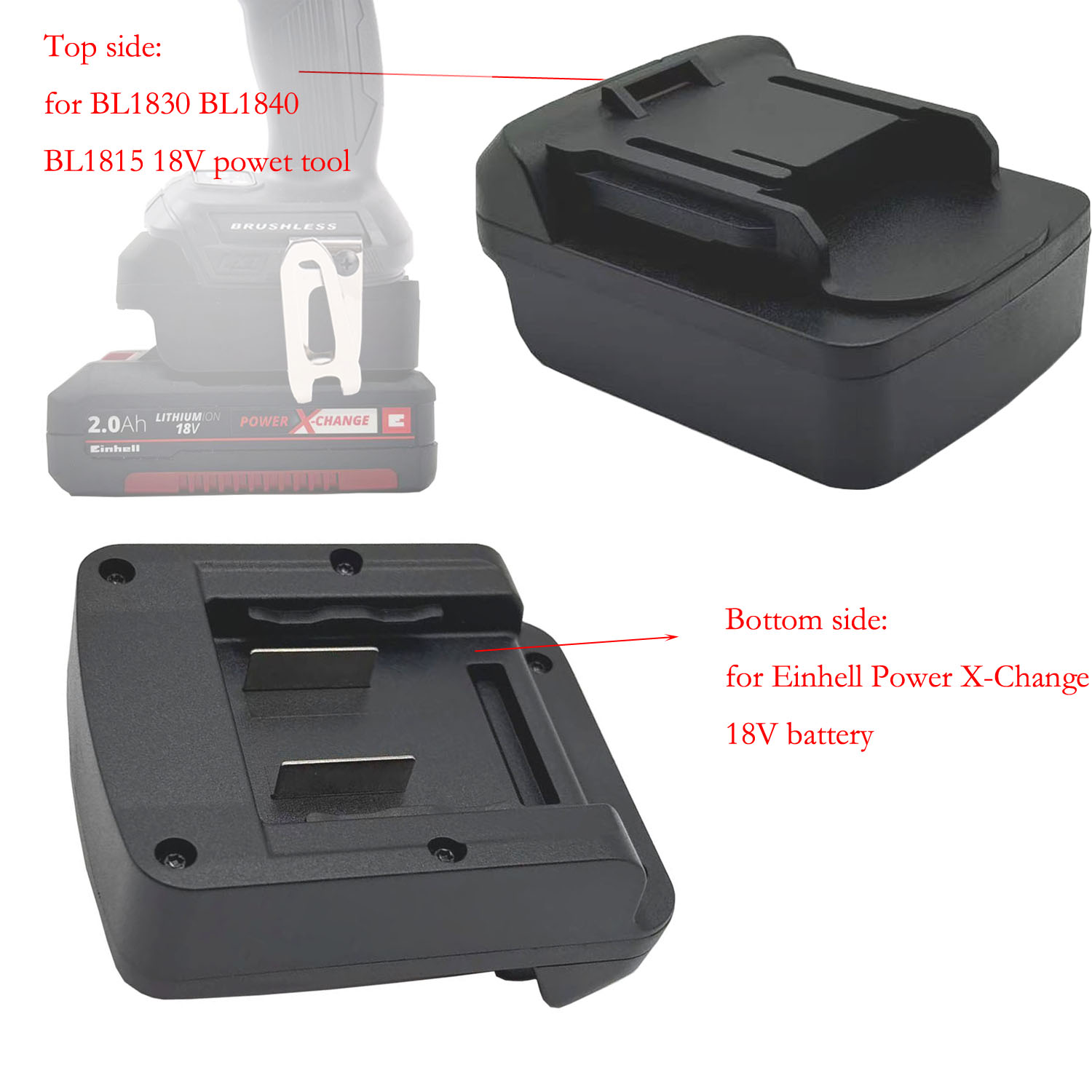 Battery Adapter Converter For  - Power Xchange Tools recension och pris
