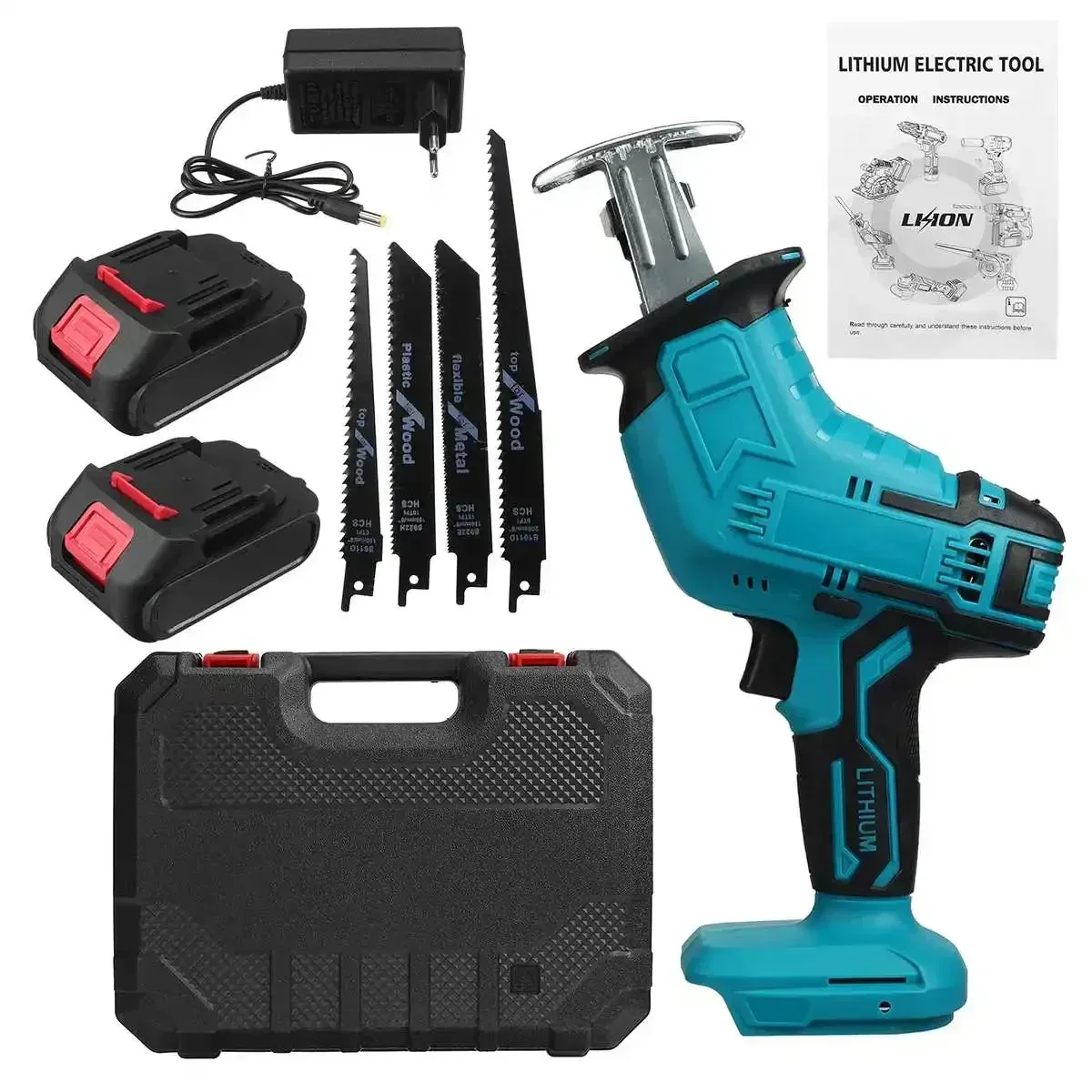 21V Cordless Electric Reciproc - Power Xchange Tools recension och pris