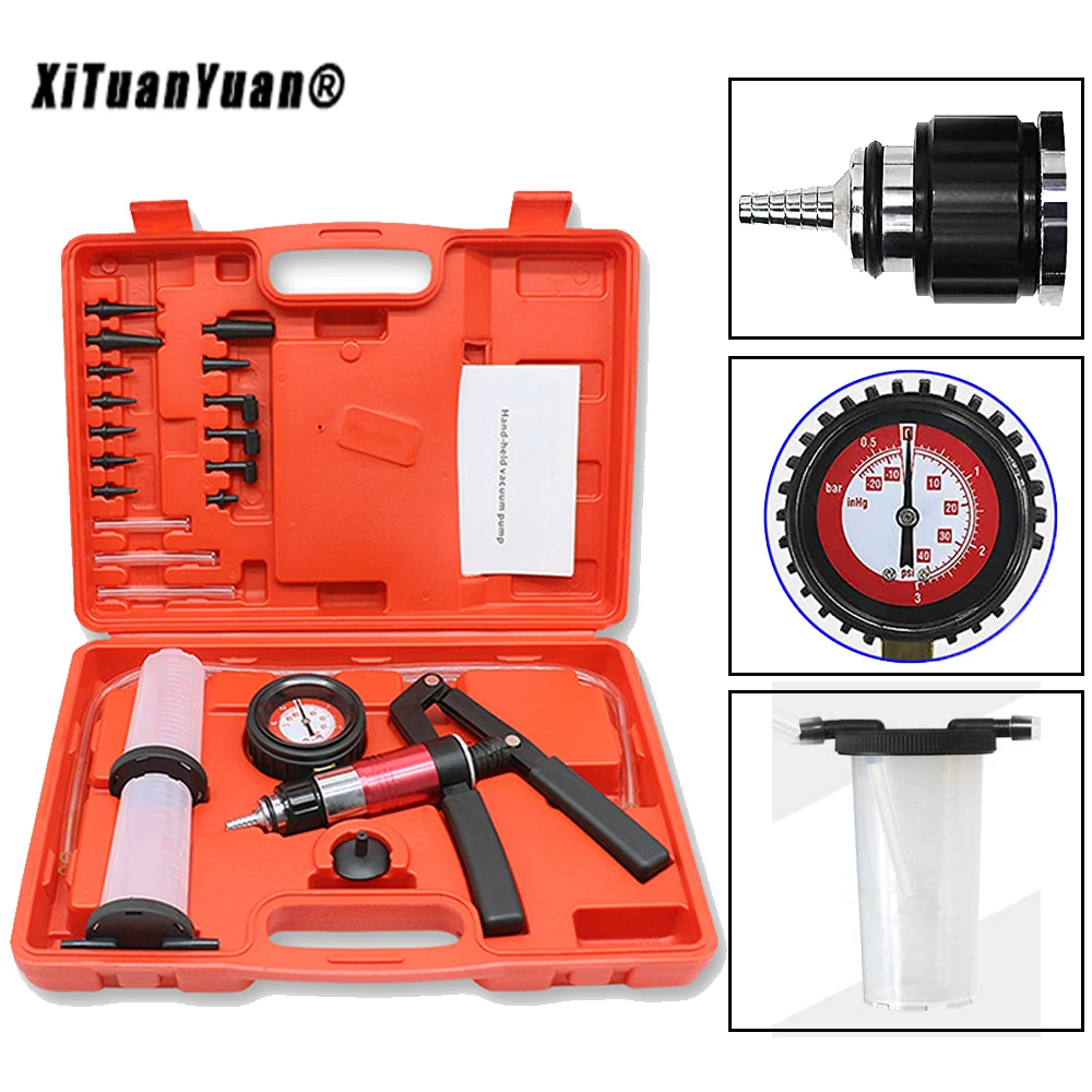 Auto Hand Held Vacuum Pressure - Power Xchange Tools recension och pris