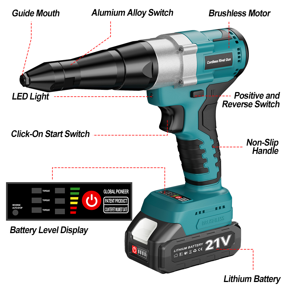 YEARTOP 25000N Brushless Elect - Einhell Power X Tools recension och pris