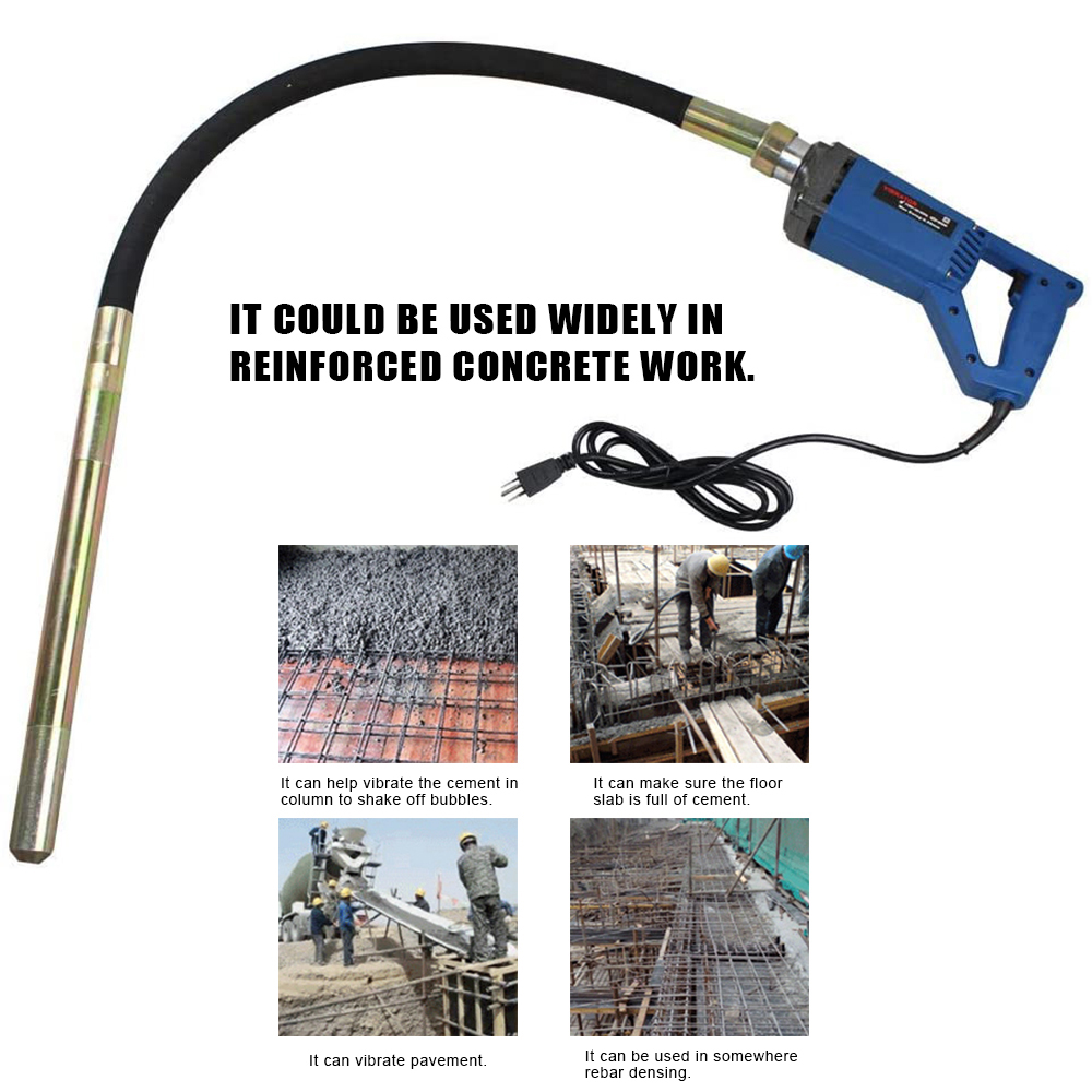 Electric Handhled Concrete Vib - Power Tools For Construction recension och pris
