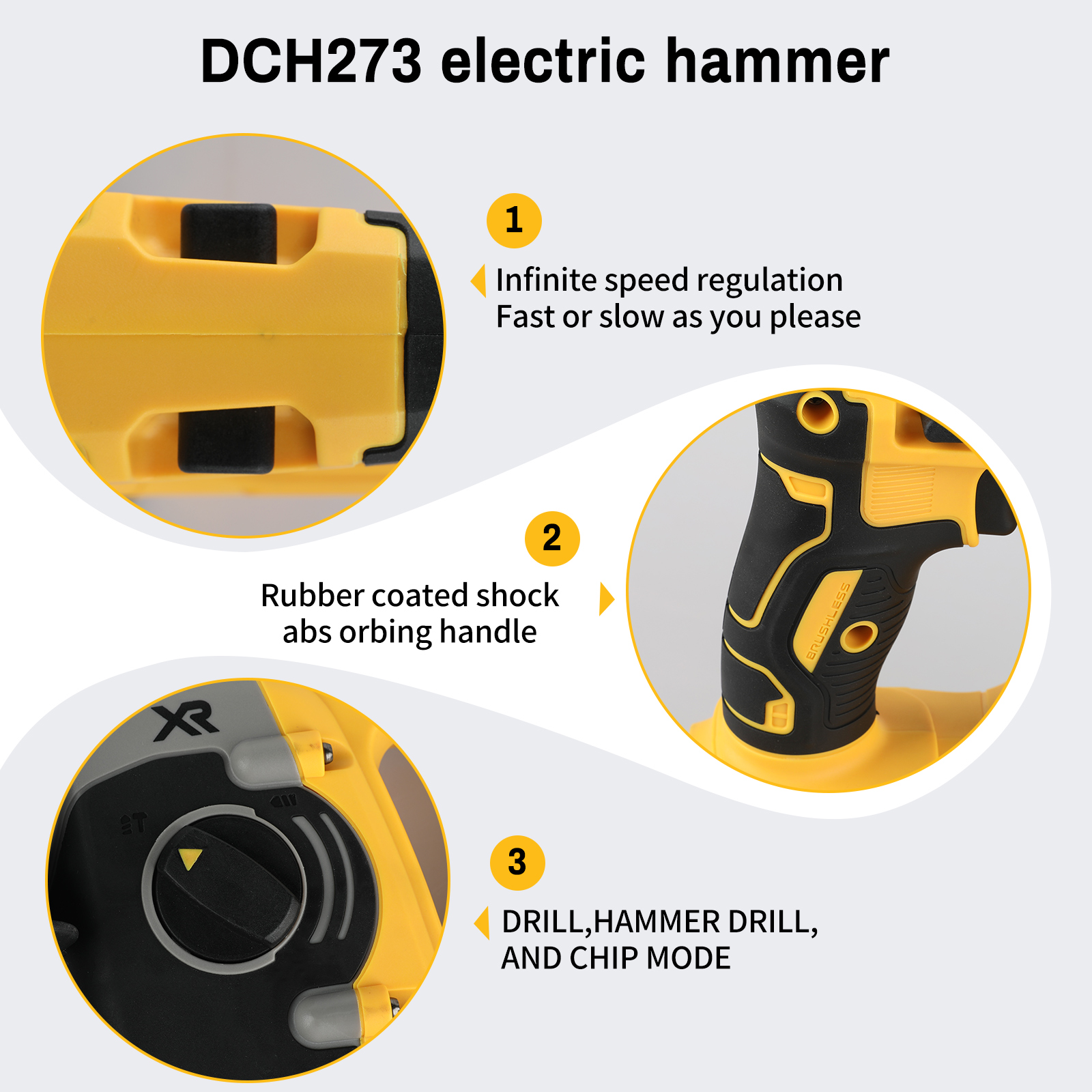 DEWALT DCH273 20V 6.0Ah Brushl - Dewalt Power Tools Xr recension och pris