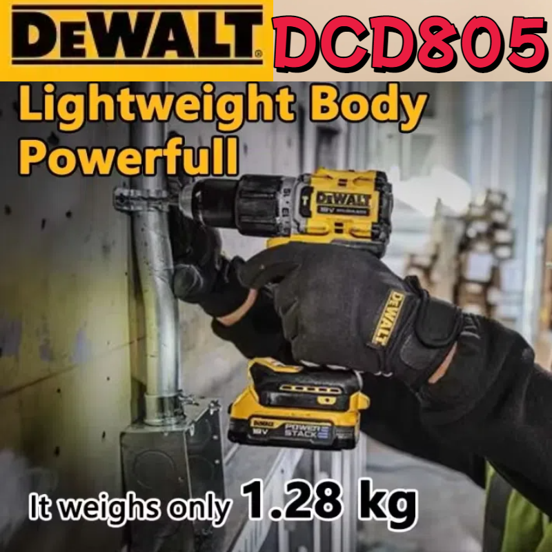 DEWALT DCD805 For 18V-20V Batt - Dewalt Power Tools Xr recension och pris