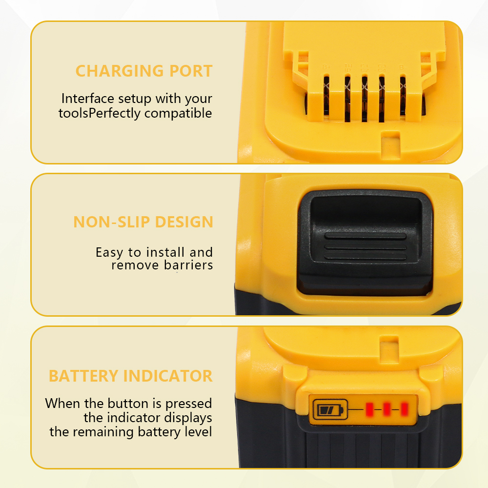 for Dewalt Battery 12Ah Lithiu - Dewalt Power Tools Xr recension och pris