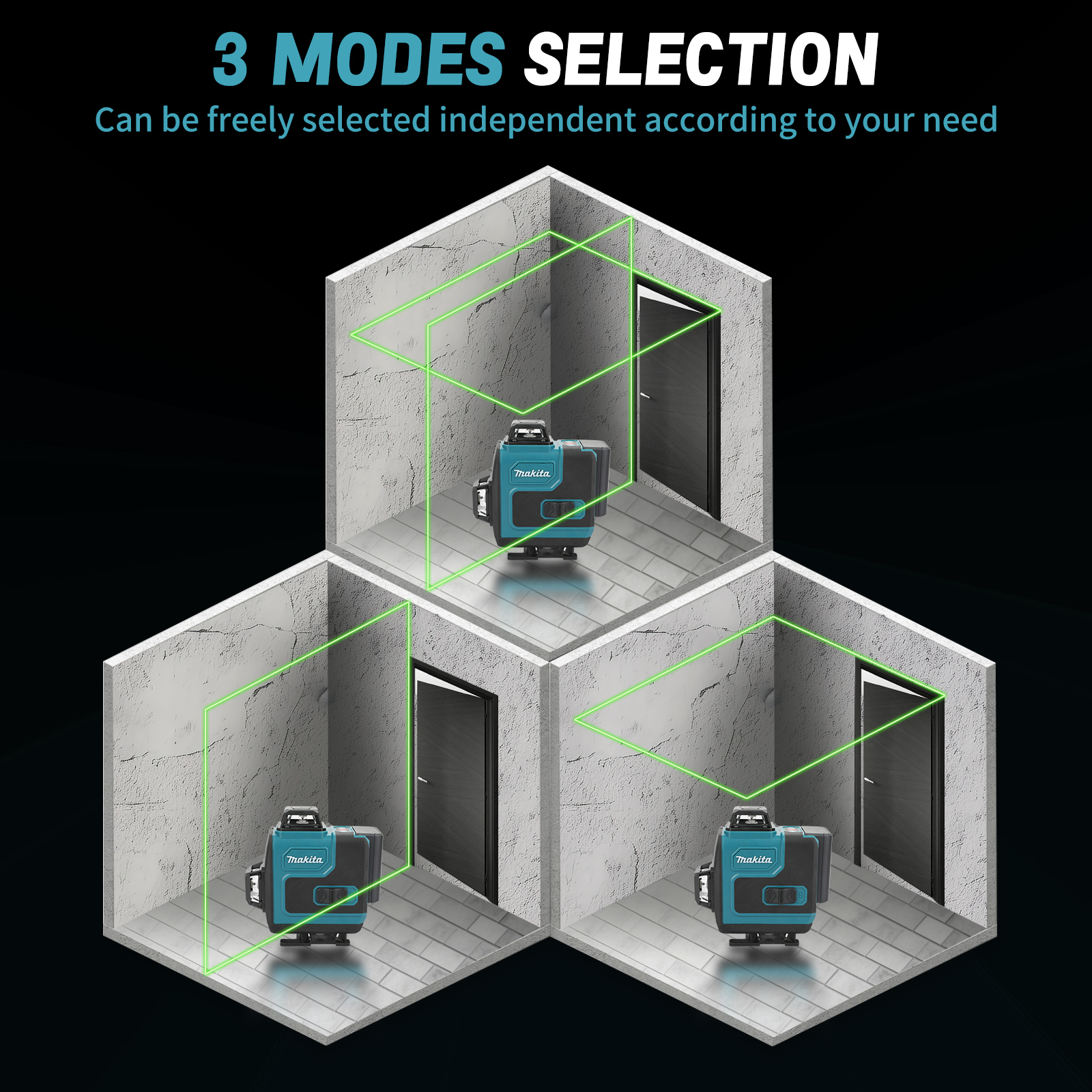 Makita Self-Leveling Laser Lev - Power Tools For Construction recension och pris