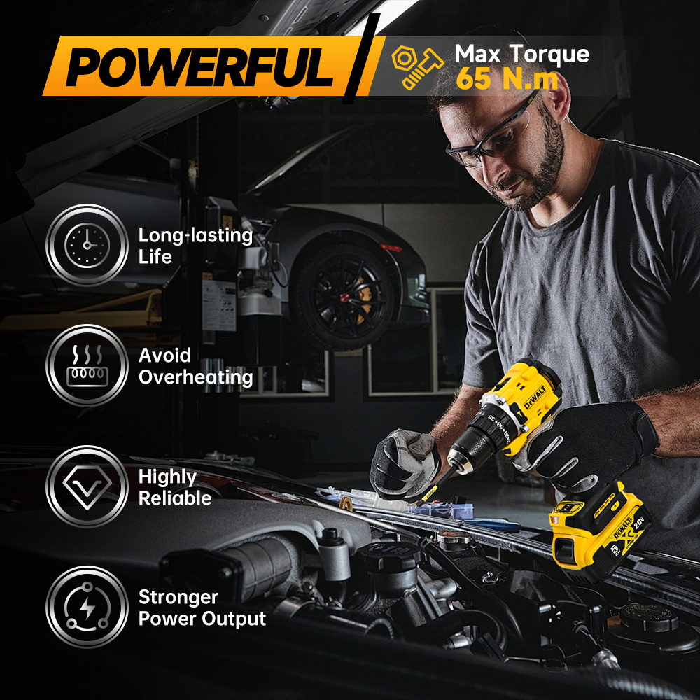 Dewalt DCD805 20V Cordless Imp - Dewalt Power Tools Xr recension och pris
