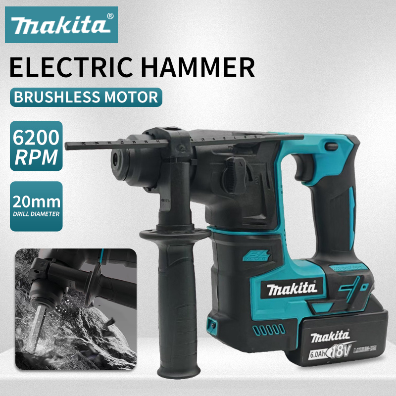 Makita Electric Hammer Brushle - Einhell Power X Tools recension och pris